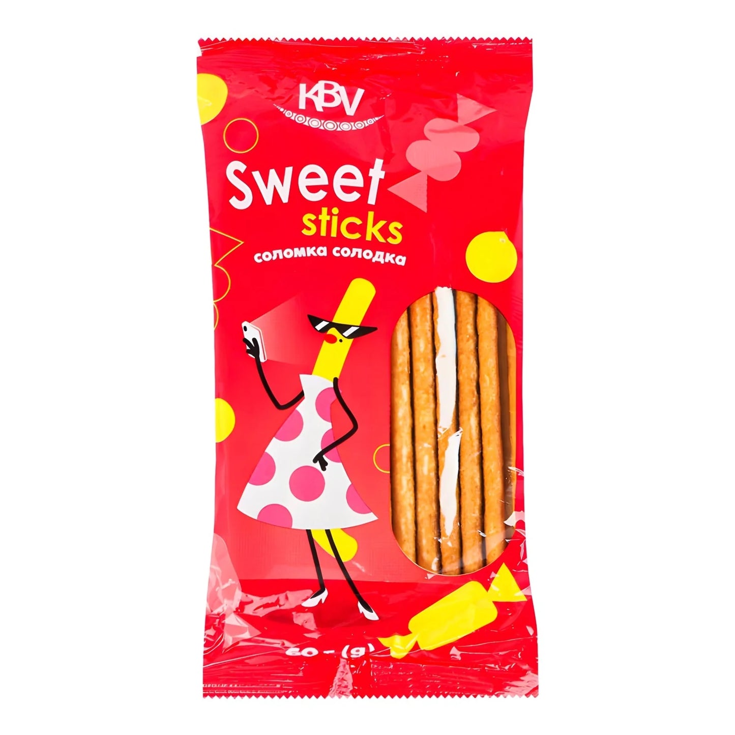 Paluszki słodkie KBV 60g