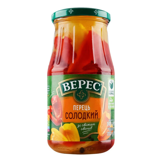 PAPRYKA SŁODKA VERES 500g - Przetwory warzywne