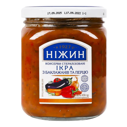 Pasta ’PO MAROKAŃSKU’ z bakłażanów i papryki Niżyn 450g - Przetwory warzywne