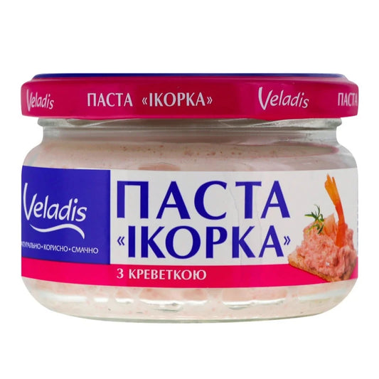 Pasta z kawiorem Krewetka Veladis 160g - Konserwy z owoców morza