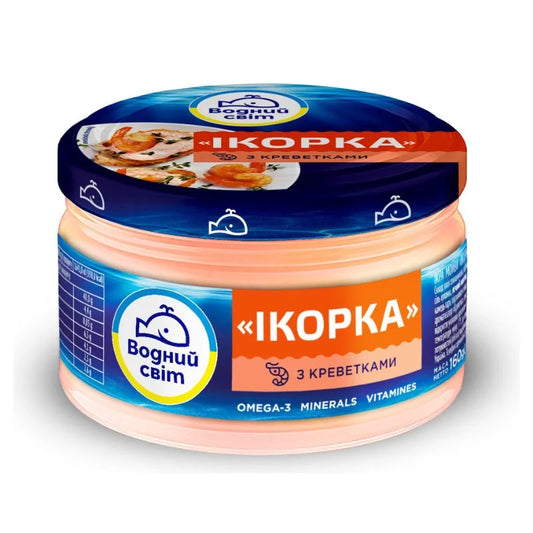 Pasta z kawiorem Krewetka Wodny Mir 160g - Konserwy z owoców morza