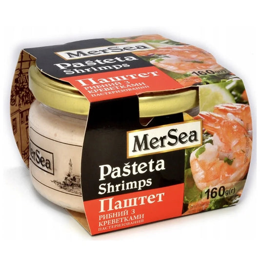 Pasztet rybny Krewetka Wodny Mir 160g - Konserwy z ryb