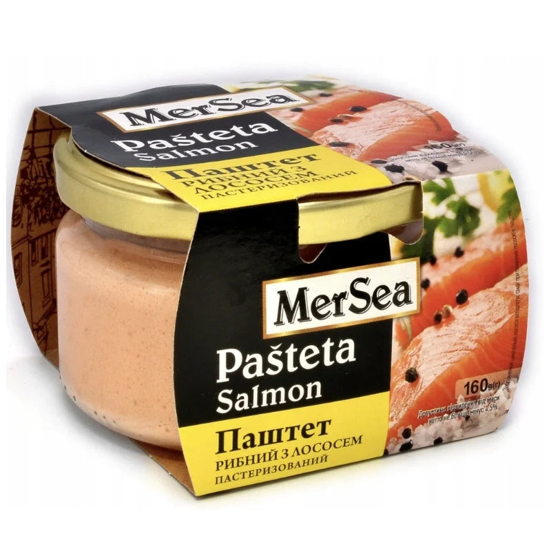 Pasztet rybny Łosoś Wodny Mir 160g - Konserwy z ryb