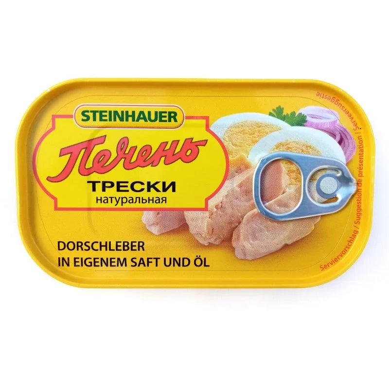 Pasztet z watroby dorsza z kawiorem 125g - Konserwy z ryb