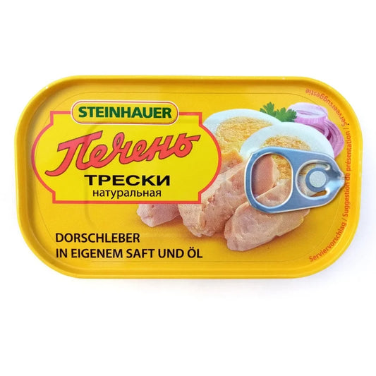 Pasztet z watroby dorsza z kawiorem 125g - Konserwy z ryb