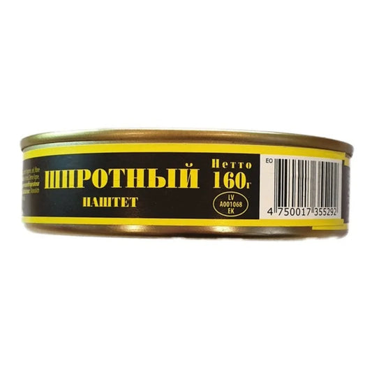 Pasztet ze szprotek Bering 160g - Konserwy z ryb