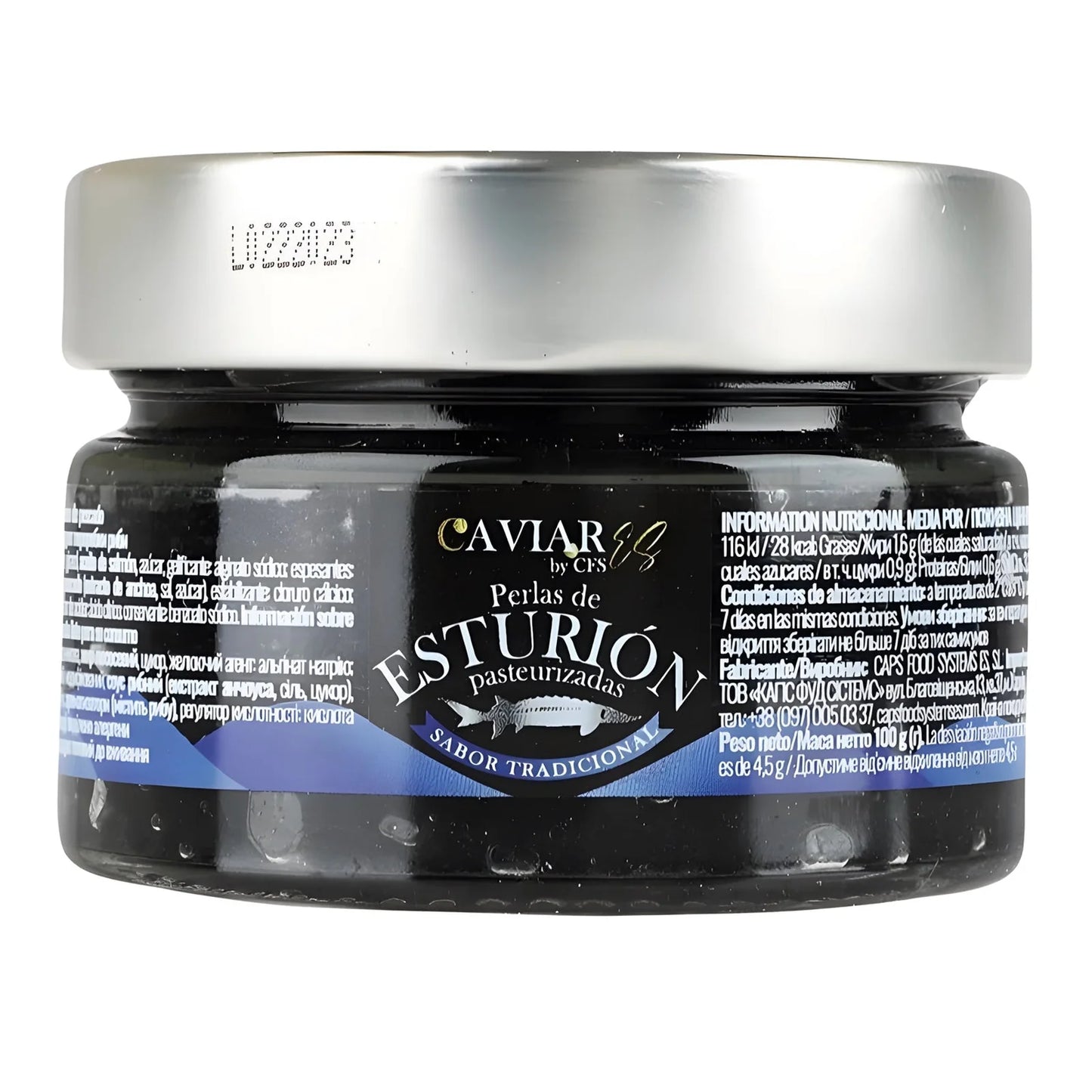 Perełki "CAVIARes" o sm. kawioru z Jesiotrem 100g