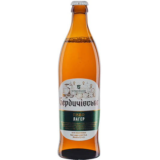 Piwo Berdyczówskie LAGER lane — jasne piwo lager w beczce 30 L