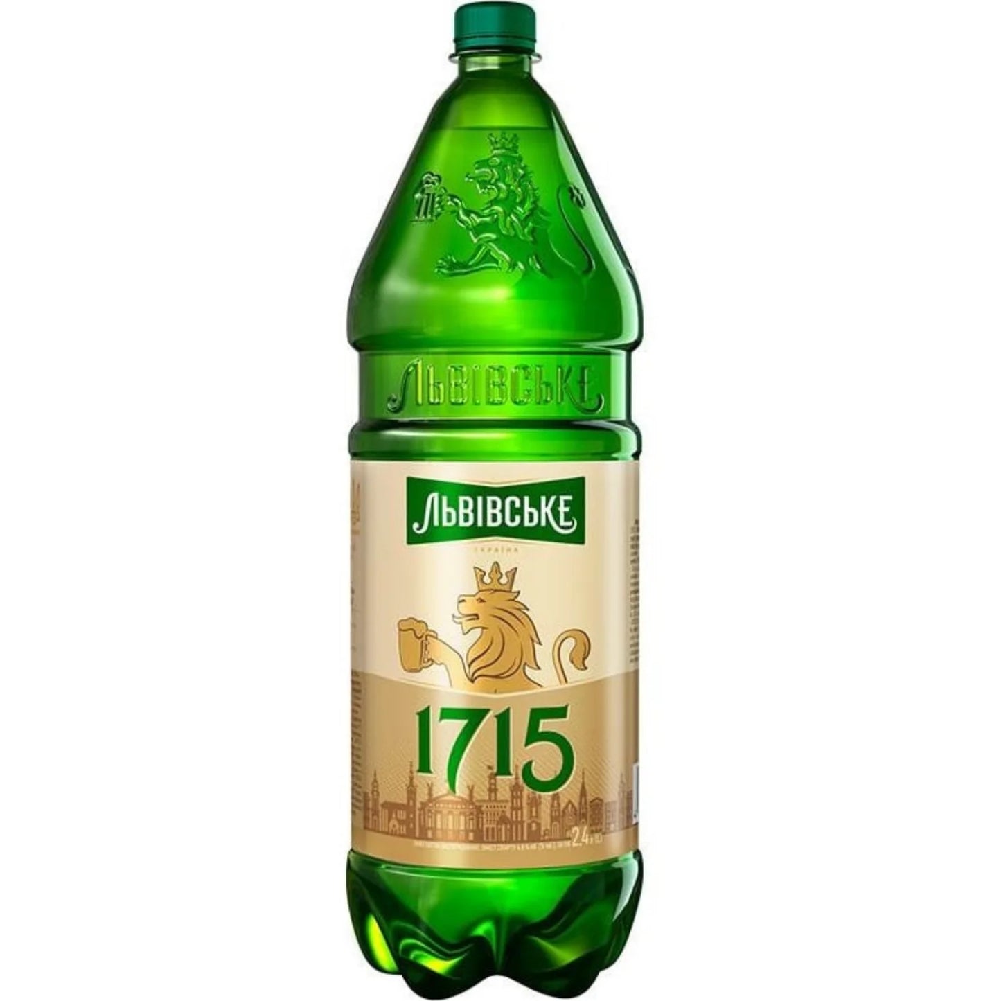 Piwo Lwowskie 1715 1,42 L PET — jasne piwo lager