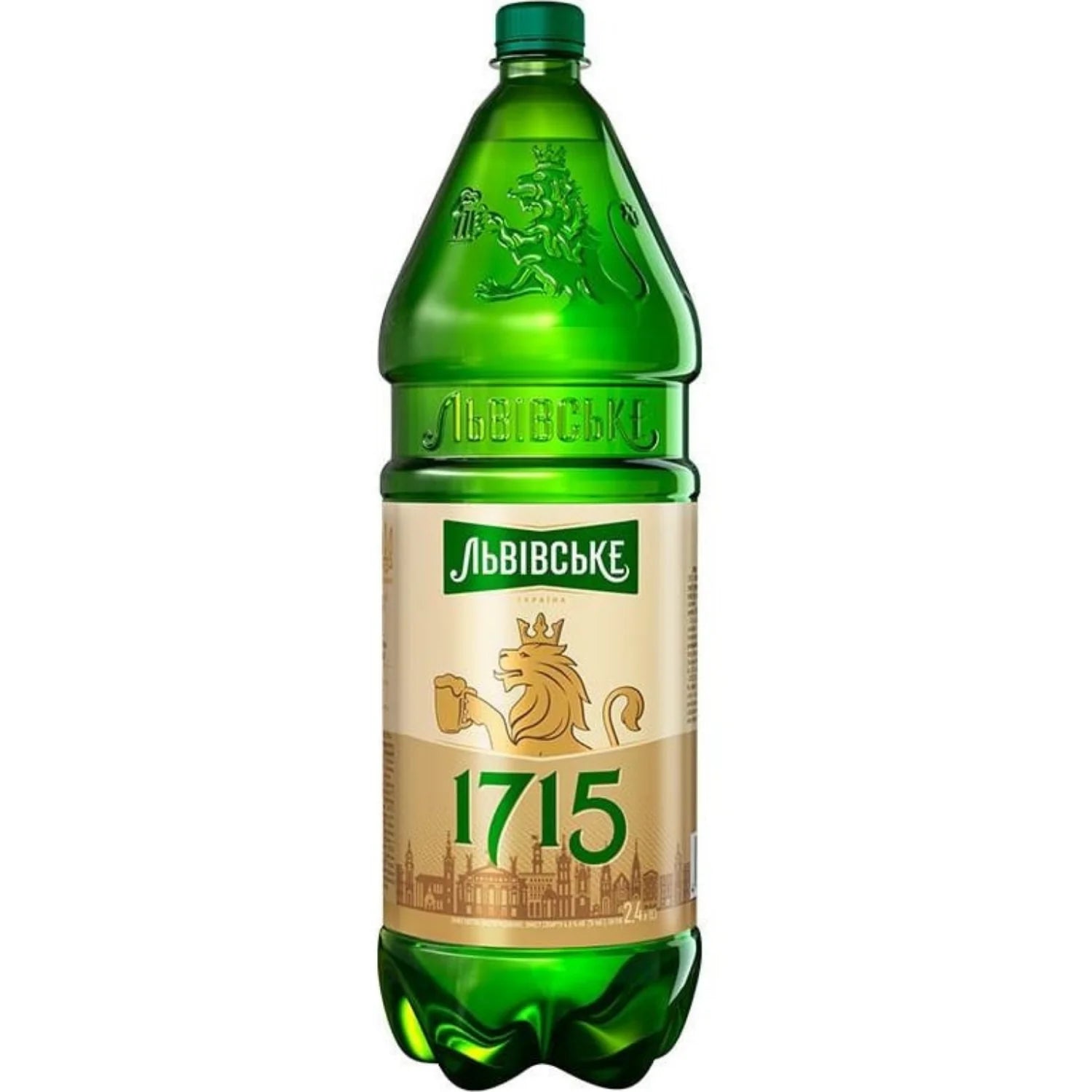 Piwo Lwowskie 1715 1,42 L PET — jasne piwo lager
