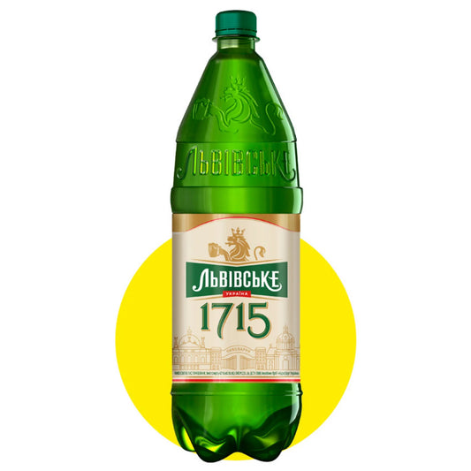 Piwo Lwowskie 1715 2,25L PET - jasne piwo lager w opakowaniu PET
