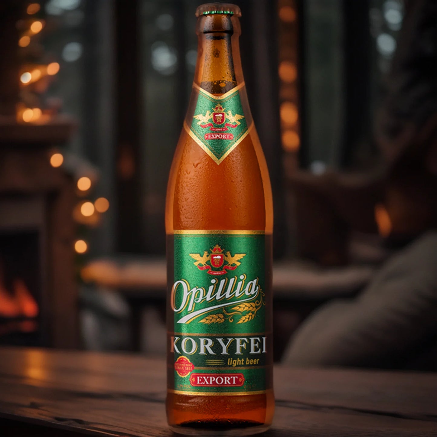 Пиво Опілля Export Koryfei 500мл