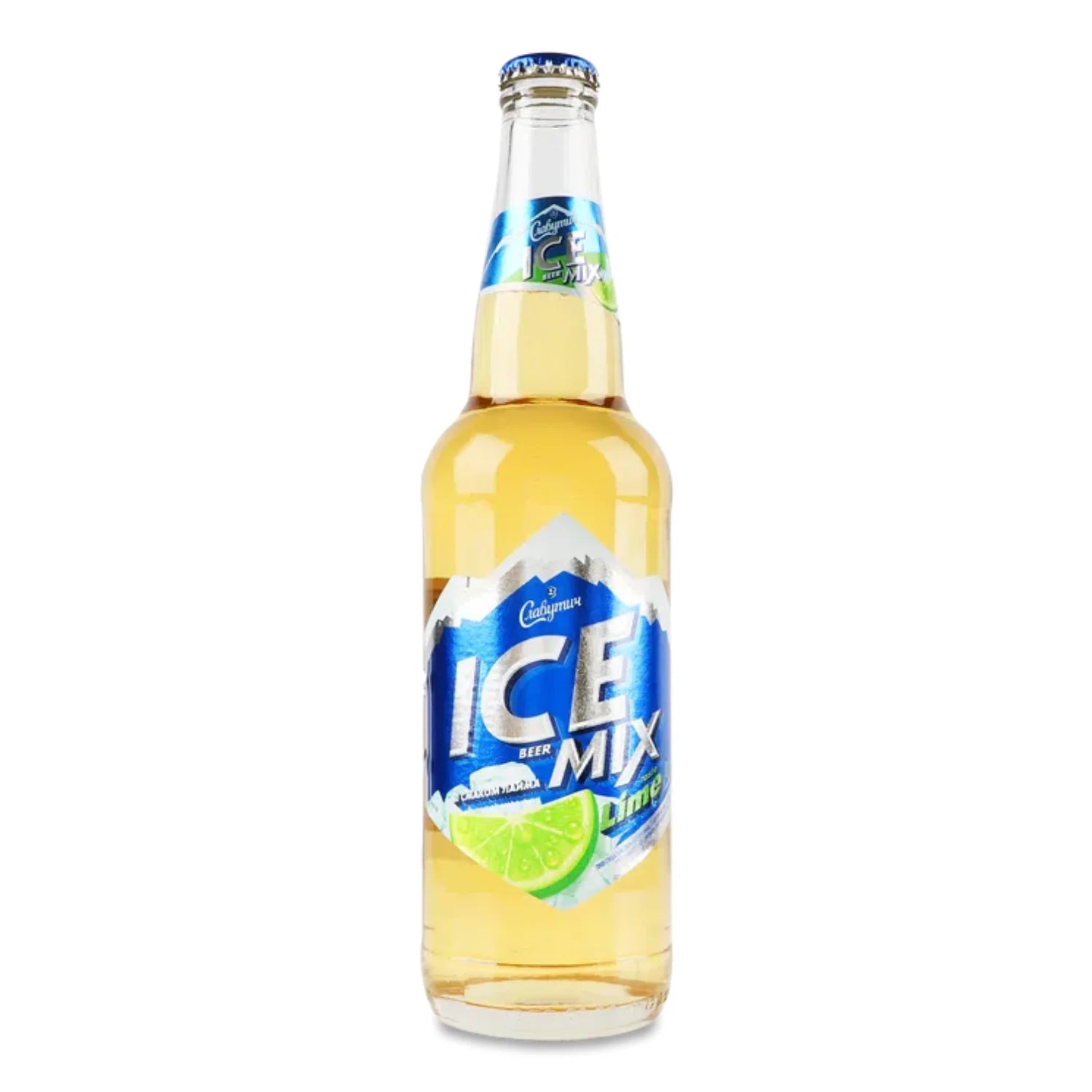 Piwo Slavutych Ice Mix Lime 0,5 l — napój piwny limonkowy