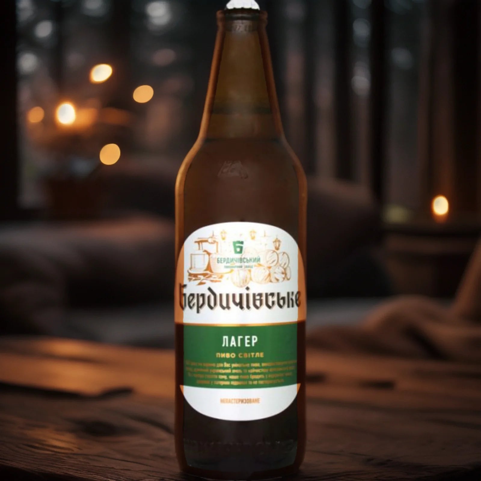 Пиво солодове Berdyczowskie Lager екстракт 11,2% 0,5 л