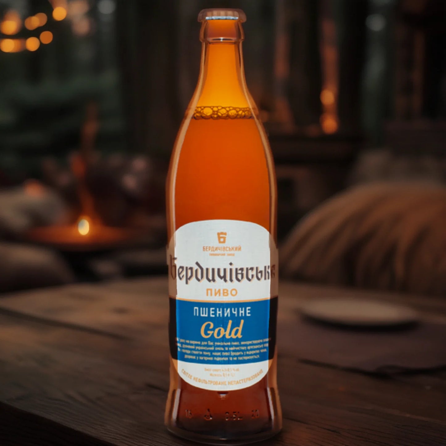 Пиво солодове Berdyczowskie Пшеничне GOLD 12% 0,5 л