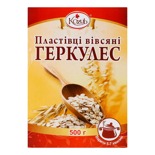 Płatki owsiane Herkules 500g - Kaszy
