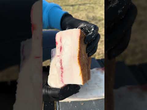 Słonina na słomie po UKRAIŃSKU (bez mięsa)