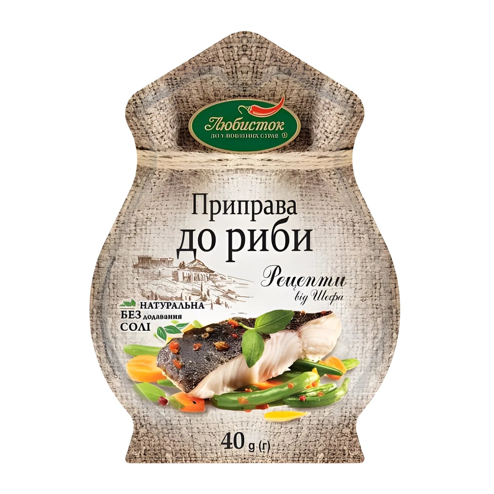 Przyprawa do ryby, "Lubystok" 40g