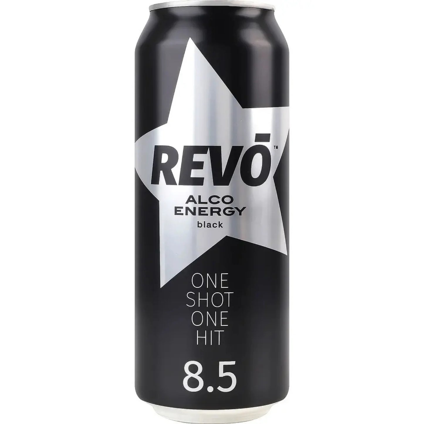 REVO BLACK Енергетичний алкогольний напій 500 мл 8,5% алк Застава