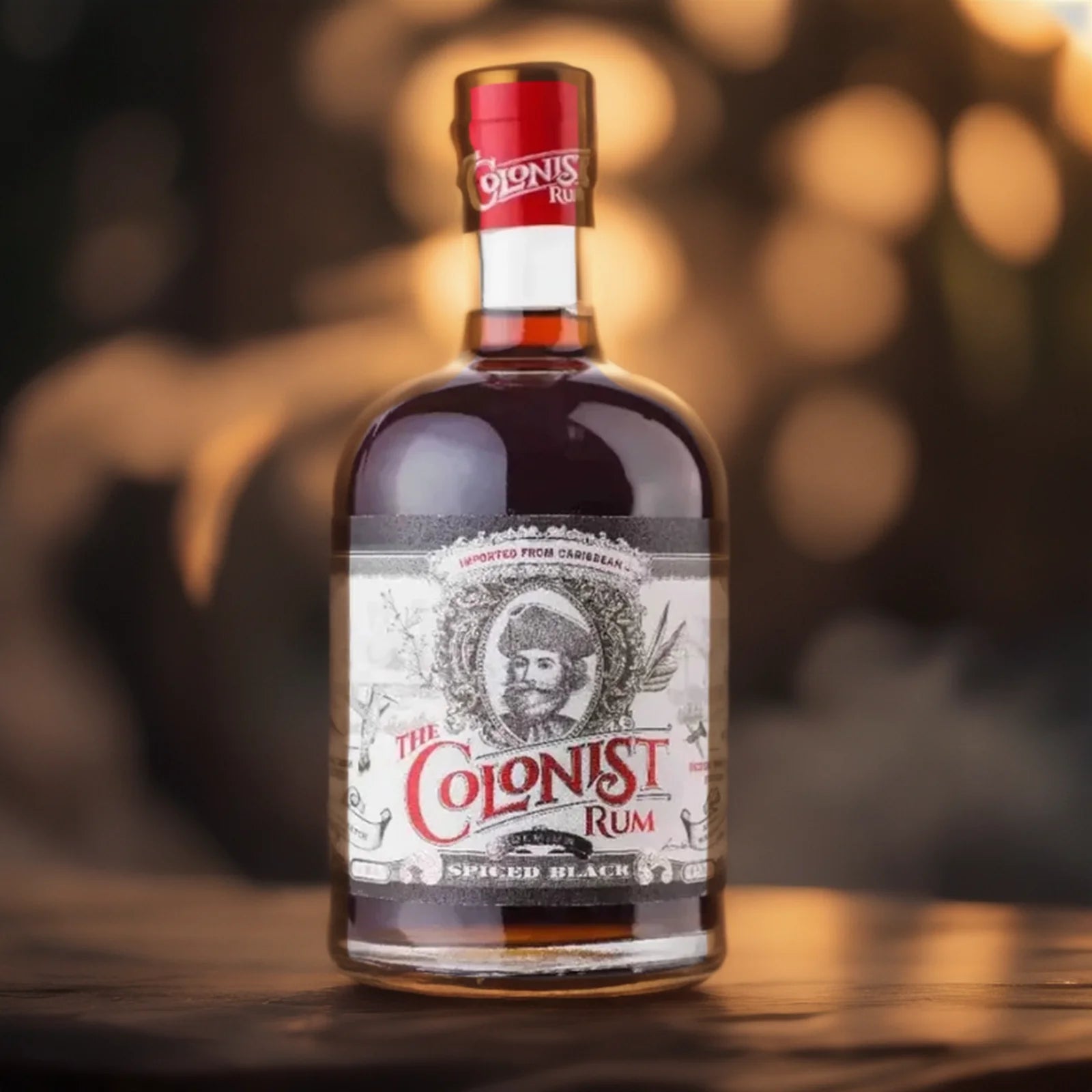 RUM THE COLONIST SPICED BLACK - 0,7; 40%