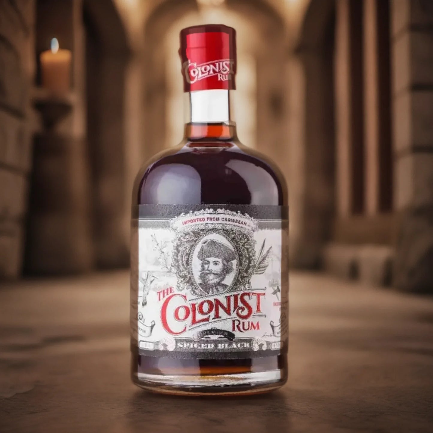 RUM THE COLONIST SPICED BLACK - 0,7; 40%