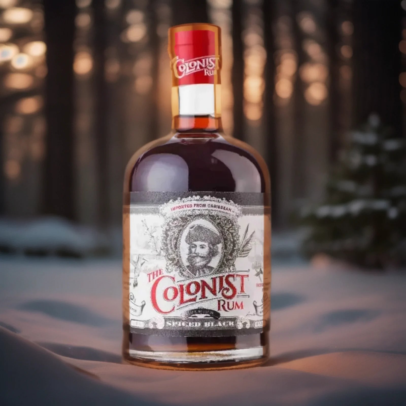 RUM THE COLONIST SPICED BLACK - 0,7; 40%