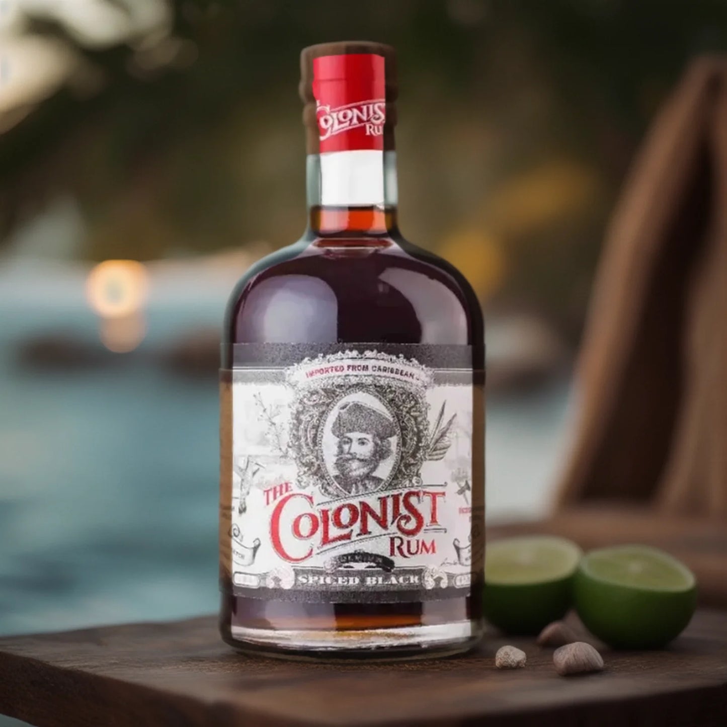 RUM THE COLONIST SPICED BLACK - 0,7; 40%