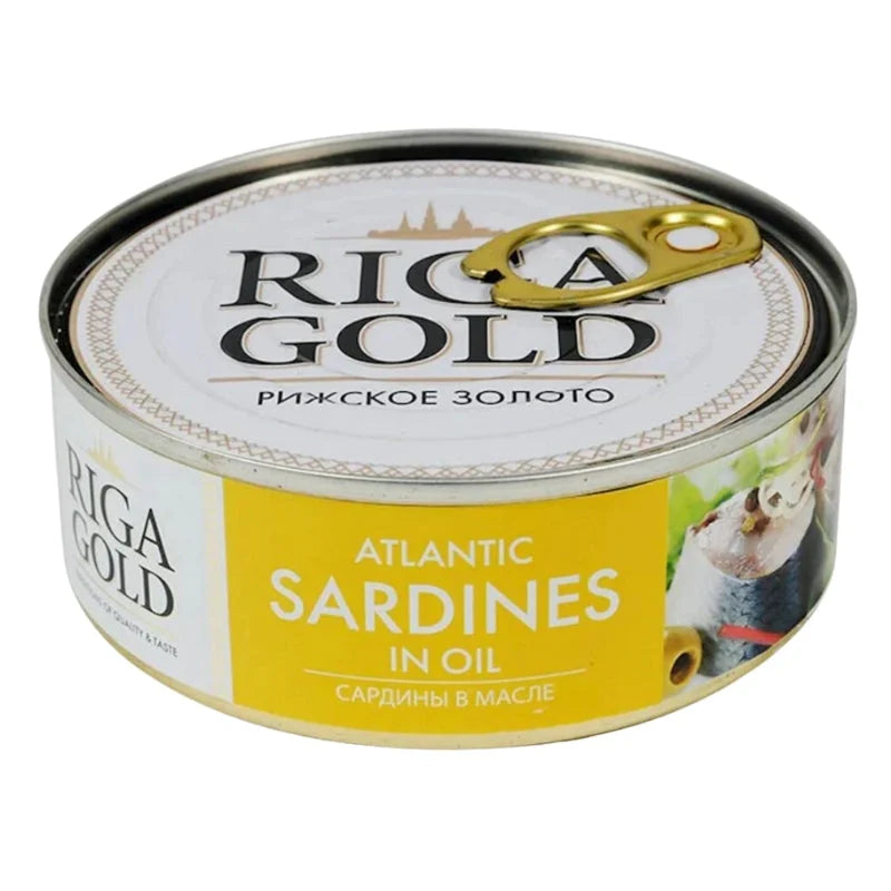 Sardynka w oleju Riga Gold 240g - Konserwy z ryb