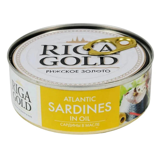 Sardynka w oleju Riga Gold 240g - Konserwy z ryb
