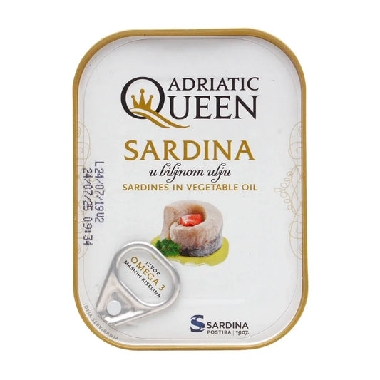 Sardynki w oleju roslinnym 105g - Konserwy z ryb