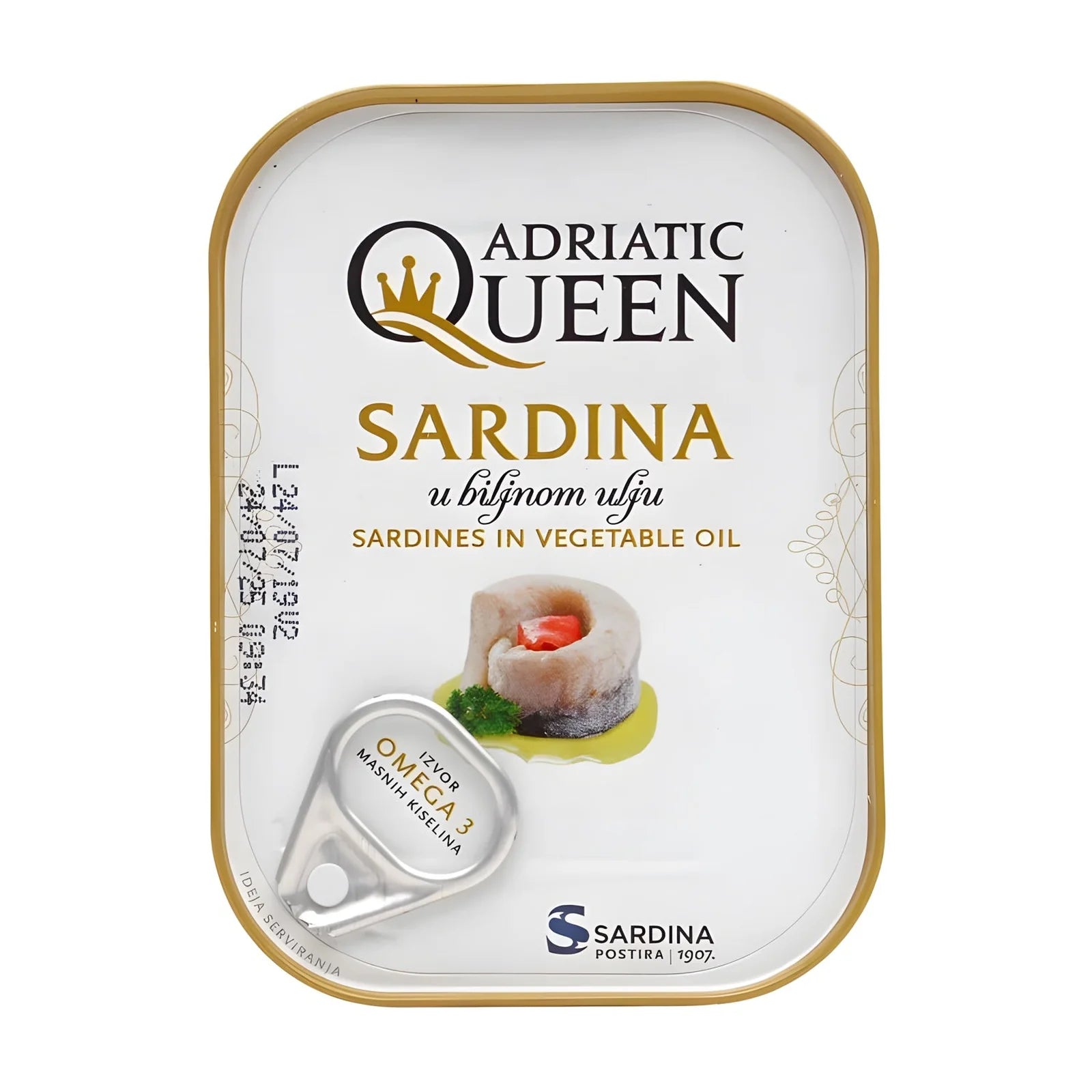 Sardynki w oleju roslinnym 105g