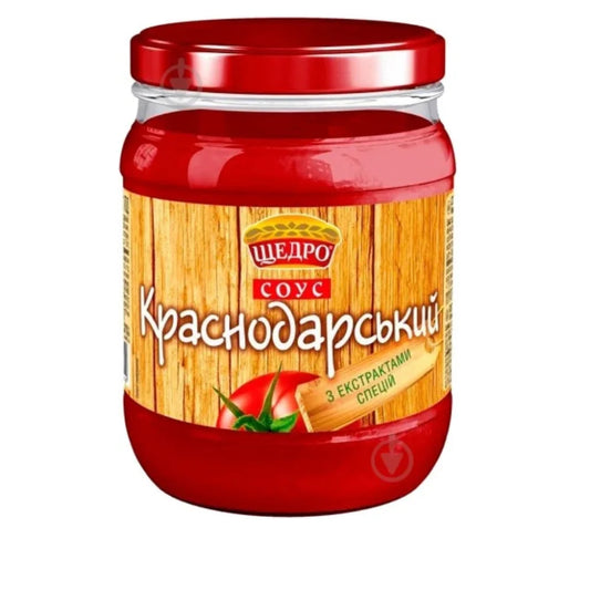 Sos “Krasnodarski” Schedro 480g - Przetwory warzywne