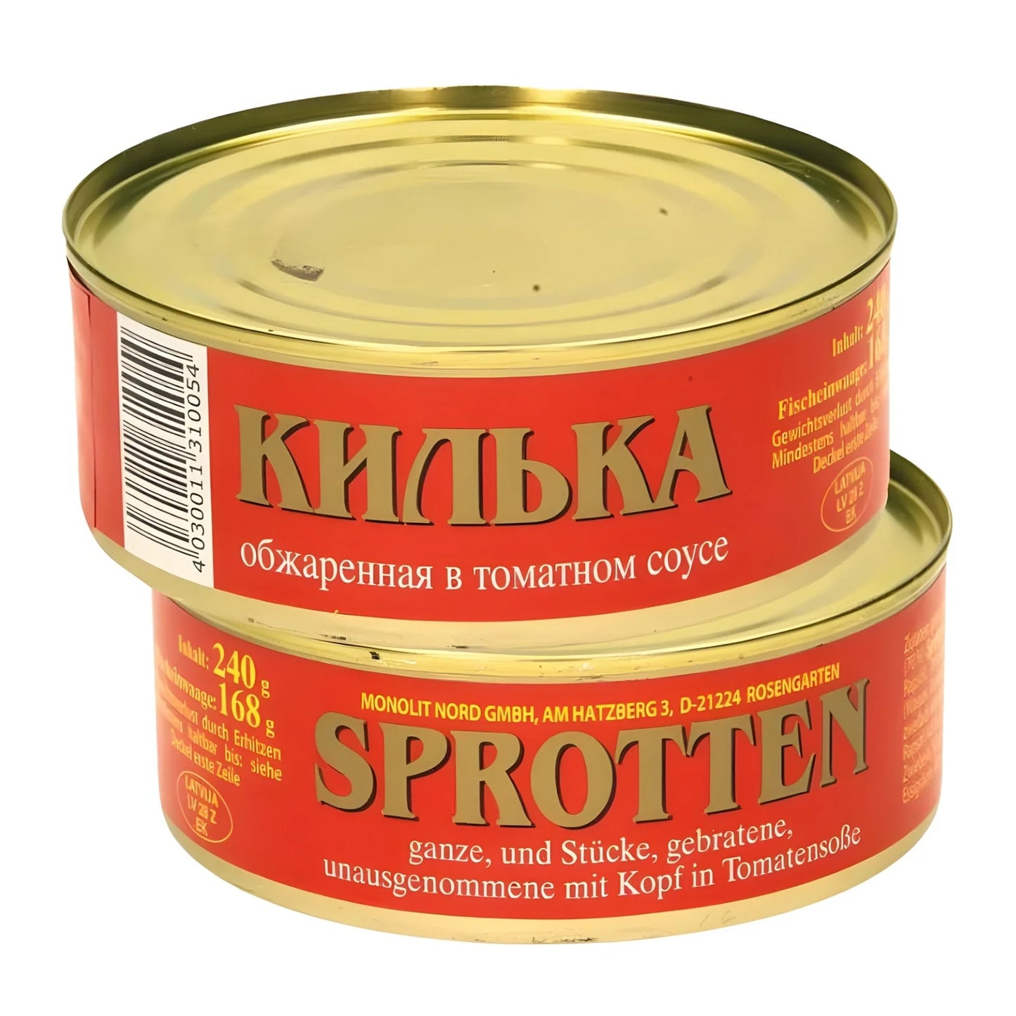 Sprot w pomidorach 240g