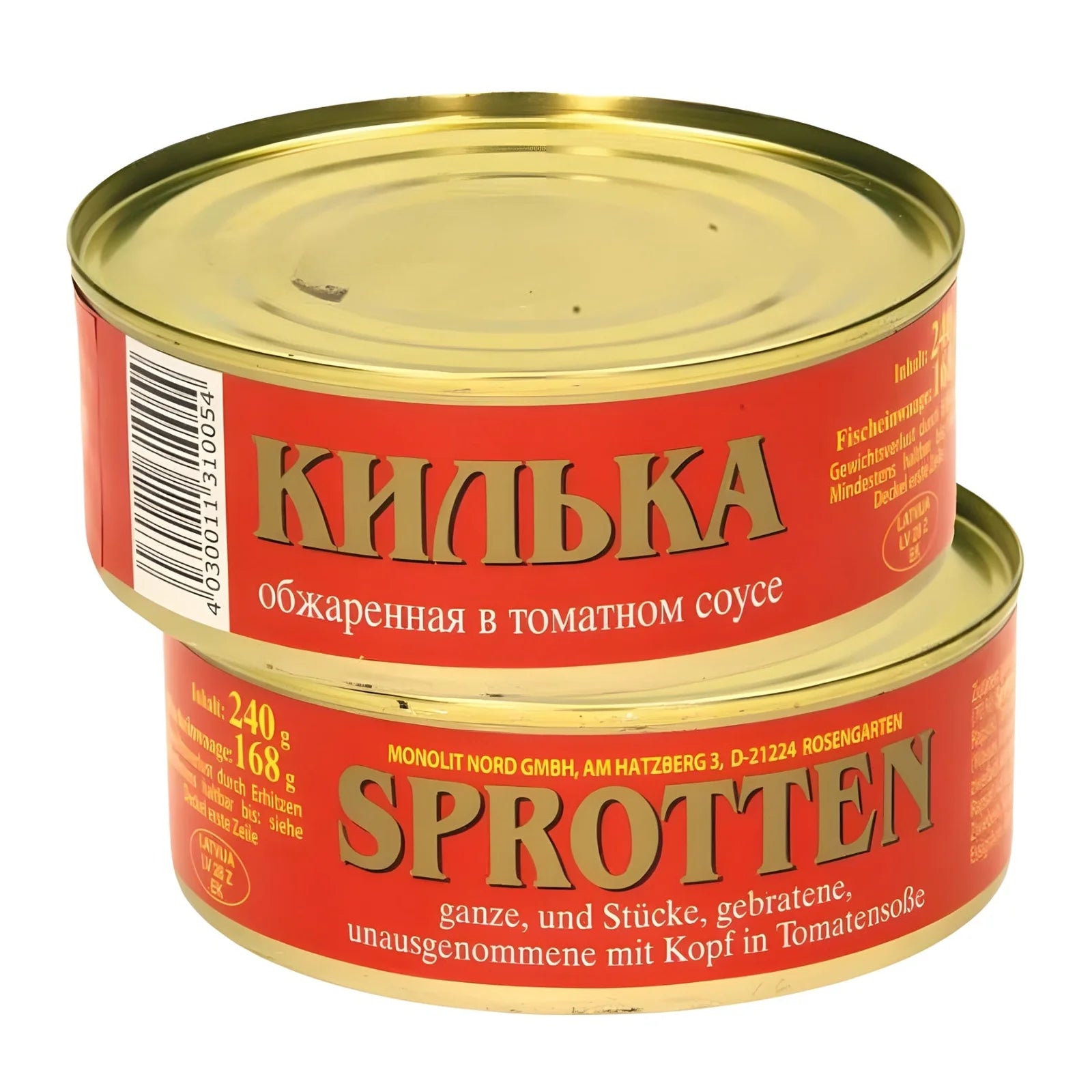 Sprot w pomidorach 240g