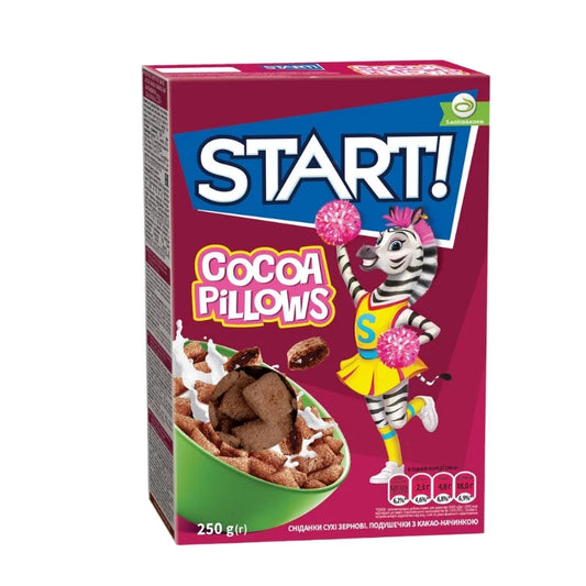 START Poduszeczki z nadzieniem kakaowym 250 g. - Dania gotowe