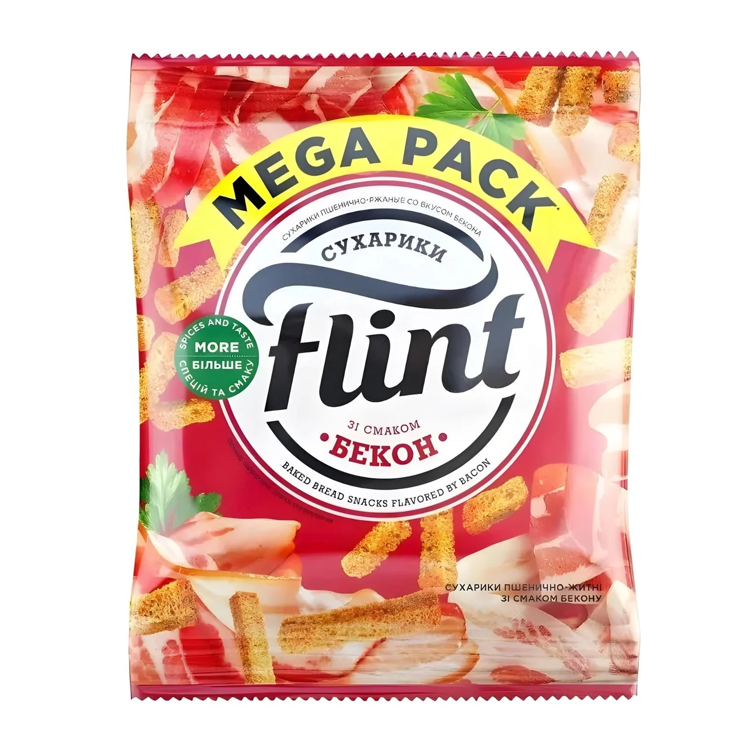 Sucharki o smaku bekonu Flint 110g