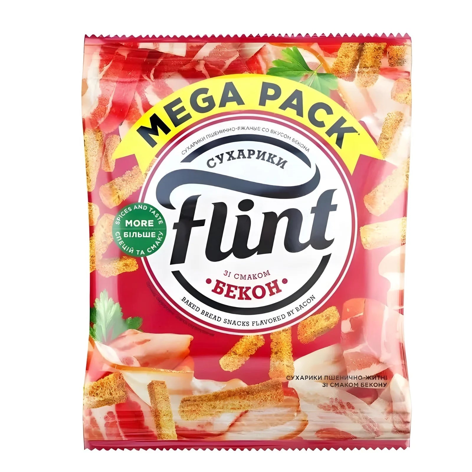 Sucharki o smaku bekonu Flint 110g