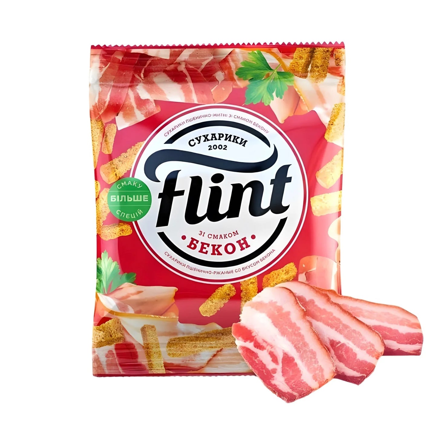 Sucharki o smaku bekonu Flint 70g