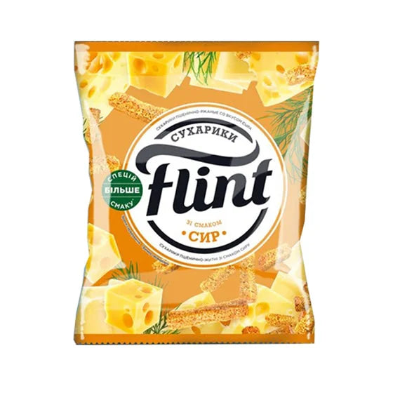 Sucharki o smaku ser Flint 70g - Sucharki Grzanki