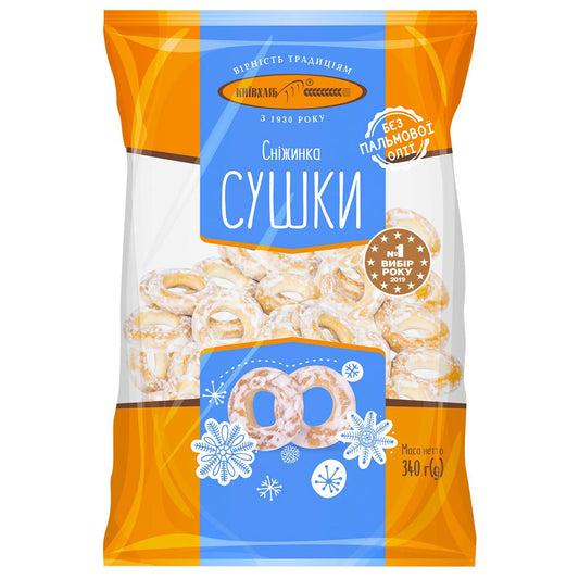 Kijów Chleb Сушки «Сніжинка» 250 г