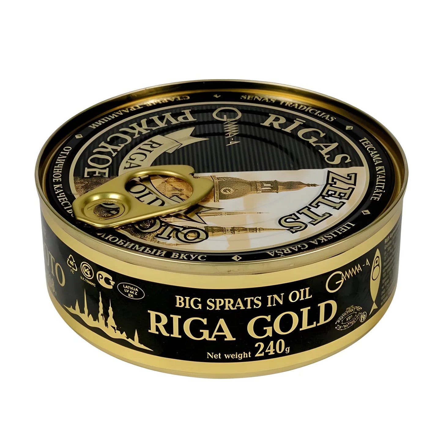 Szprot Riga Gold 240g XXL