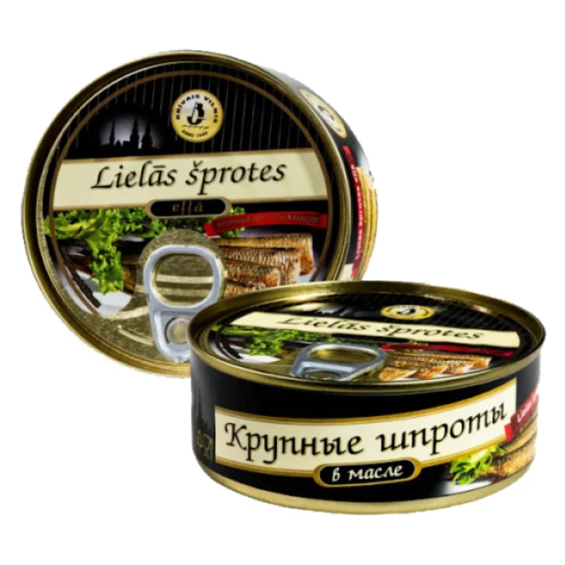 Szproty duże 240g - Konserwy z ryb