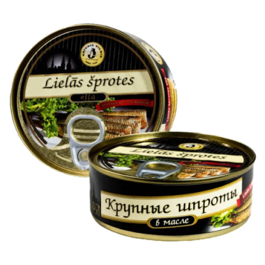 Szproty duże 240g - Konserwy z ryb