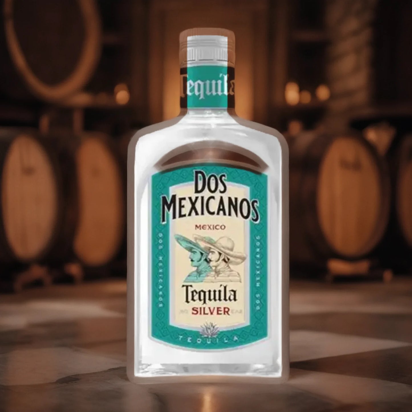 TEQUILA DOS MEXICANOS SILVER 38%