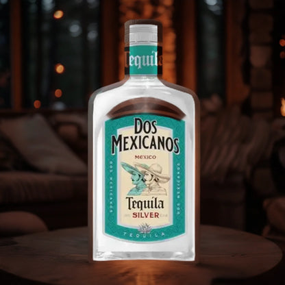 TEQUILA DOS MEXICANOS SILVER 38%