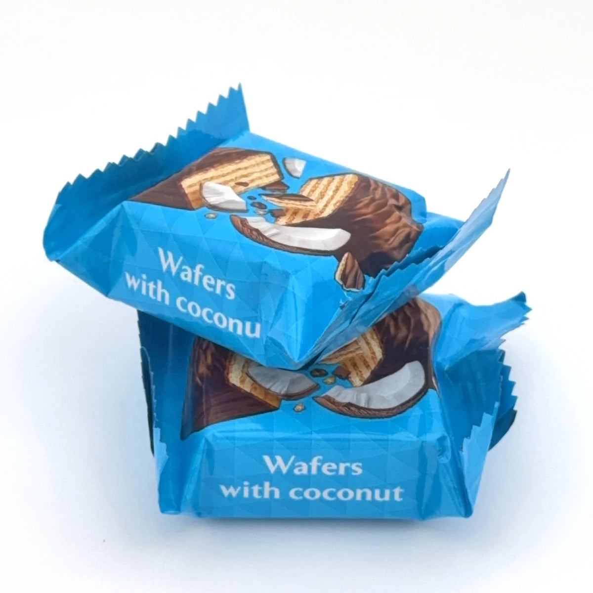 Wafelki Roshen Johnny Krocker kokos luz w niebieskim opakowaniu