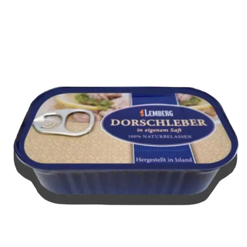 Wątróbka z dorsza 115g Lemberg - Konserwy z ryb