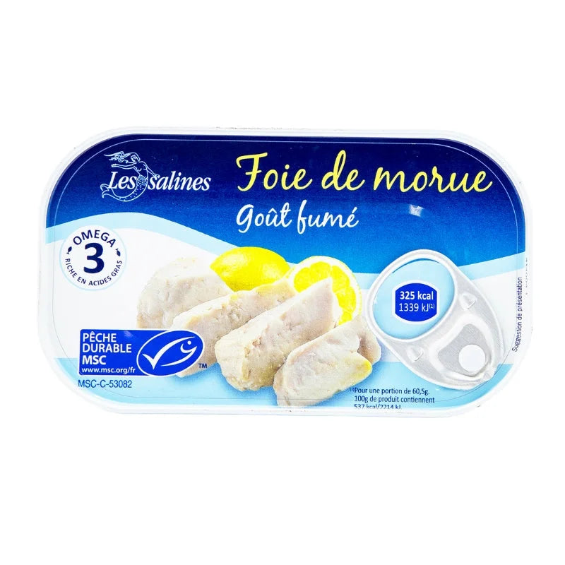 Wątróbka z dorsza 121g Foie de Morue - Konserwy z ryb