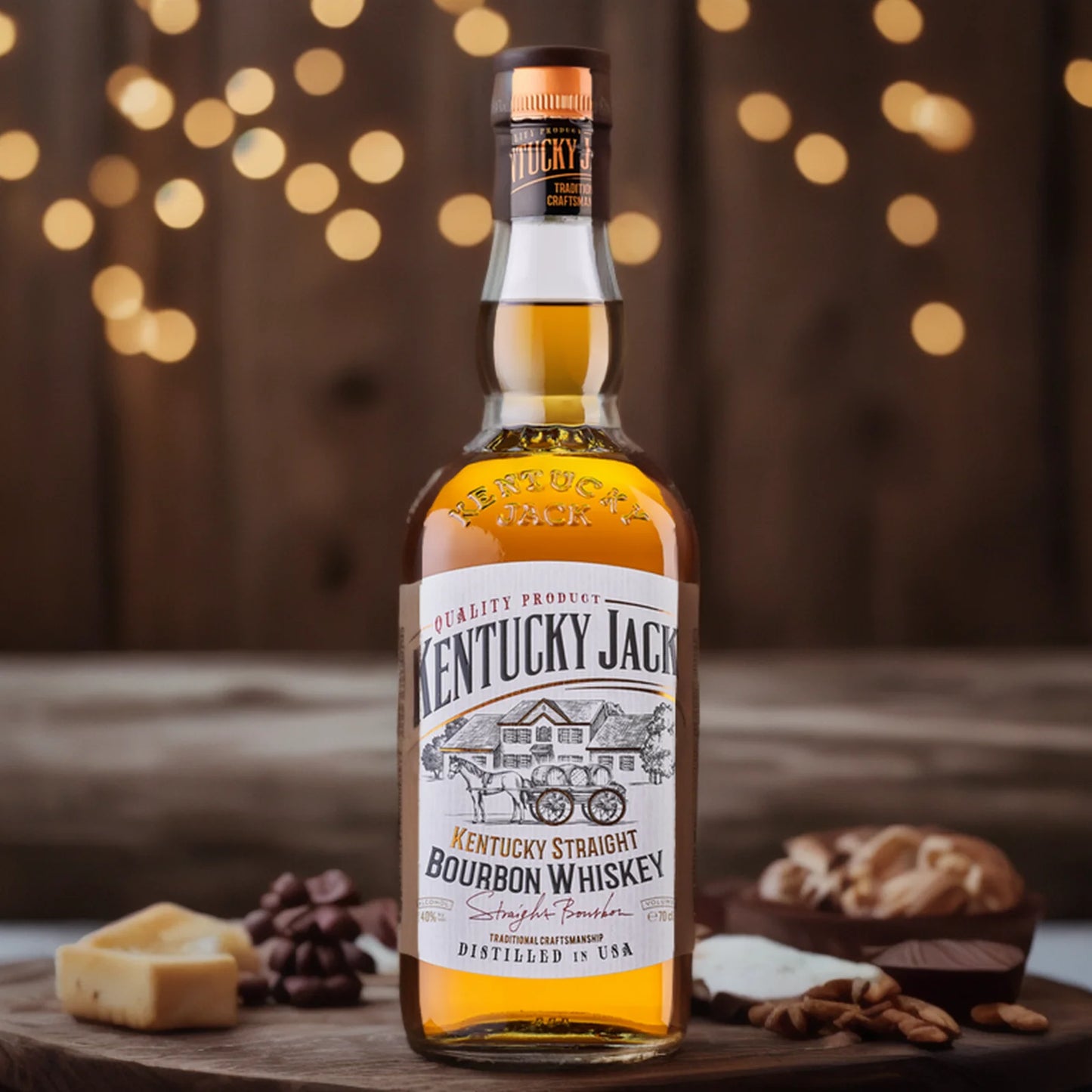 WHISKY KENTUCKY JACK BOURBON - 0,7; 40%