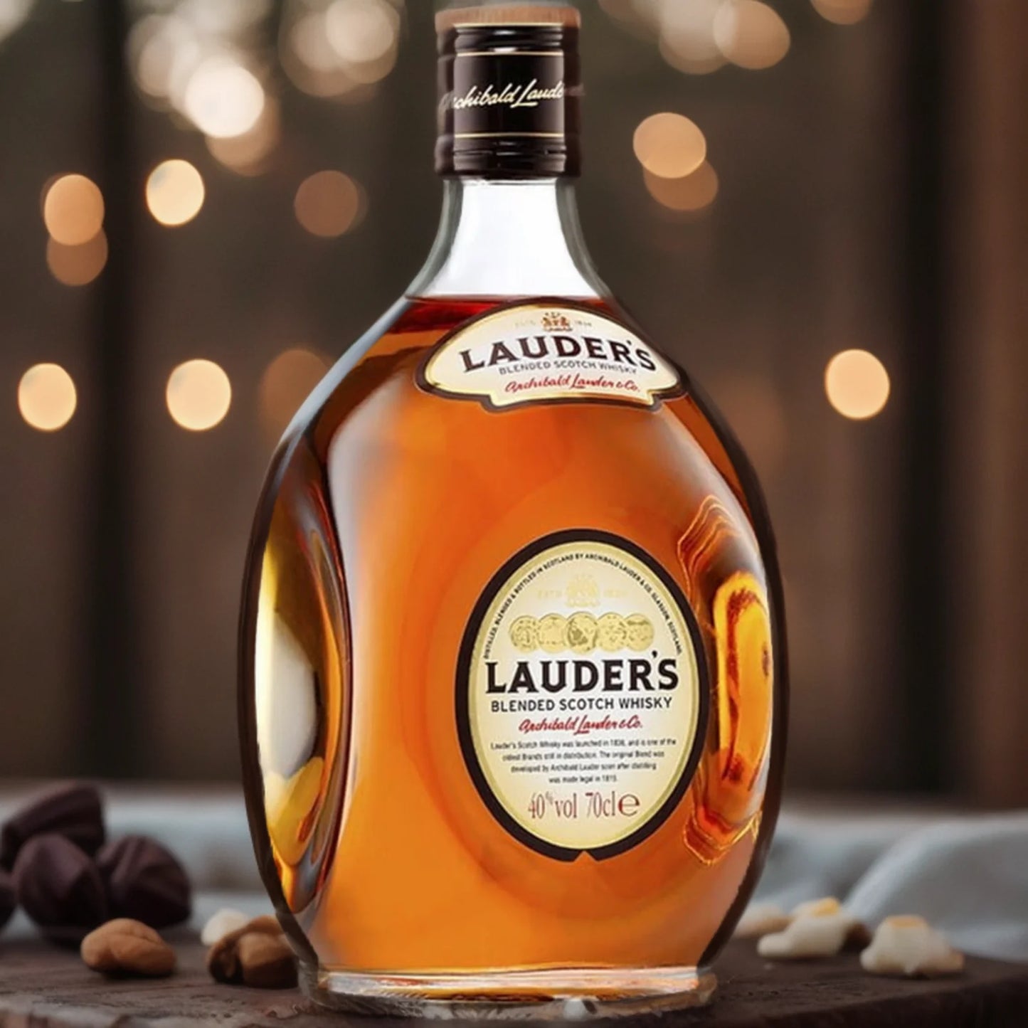 WHISKY LAUDERS BLENDED SCOTCH - 0,7; 40%